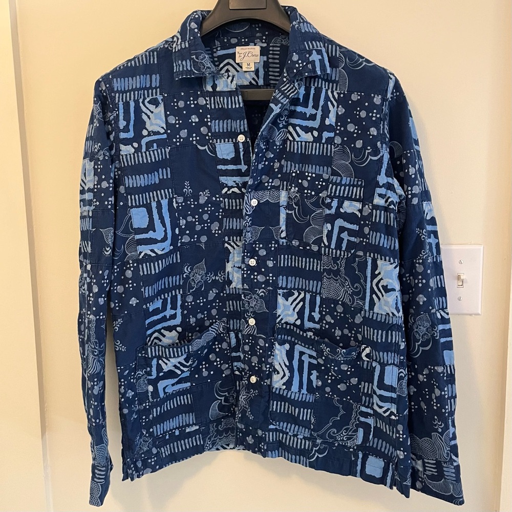 J Crew Patchwork Shirt
